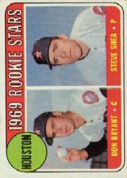 1969 Topps Baseball Cards      499     Rookie Stars-Don Bryant RC-Steve Shea RC